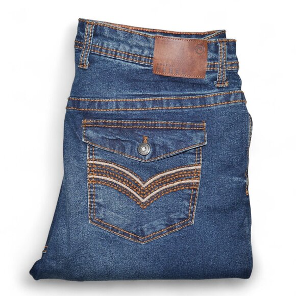 Artful Rebel Men's Size 34x30 Jeans Athletic FIt Thick Stitch Medium Wash BKE - Picture 1 of 9